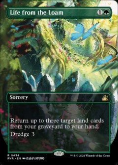 Life from the Loam Ravnica Remastered Alternate Art